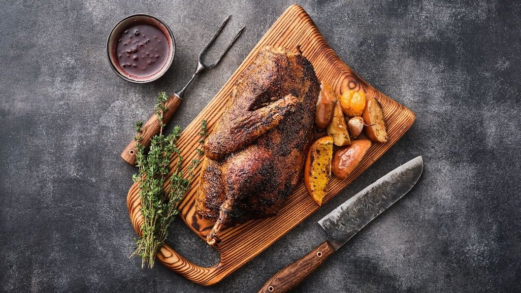 Andesteg halv Heat & Eat