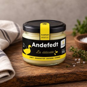Andefedt 200 gr. <br />DeliDrengene