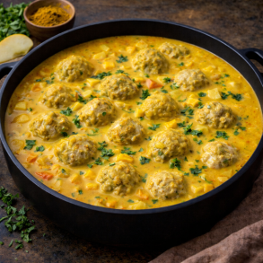 Boller i karry <br />L� Chef by MrBeef