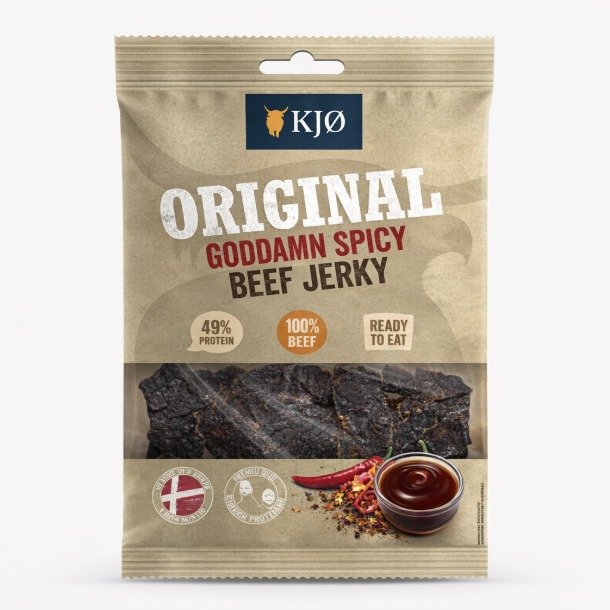 Goddamn Spicy Beef Jerky
