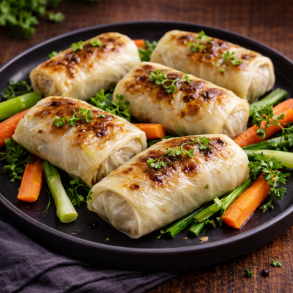 Hvidk�lsdolmer 4 stk <br />Umami by MrBeef