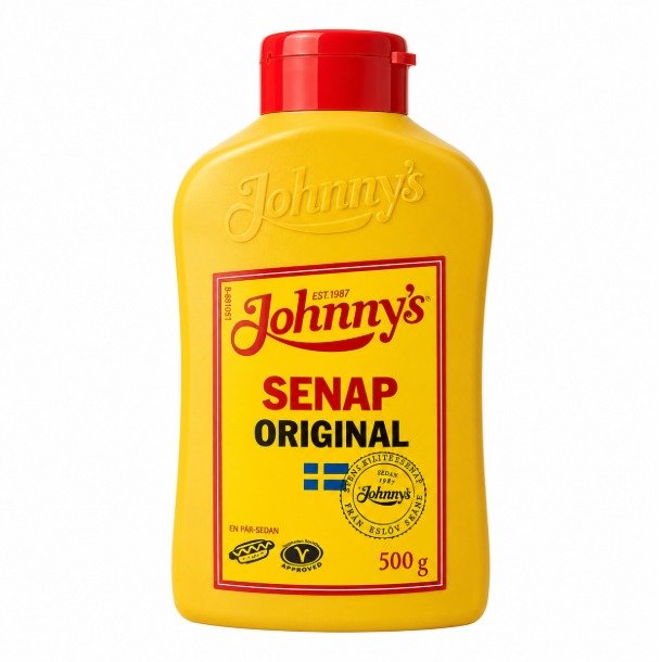 Johnny's Sennep 480 gr. 