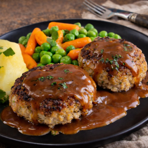 Kyllingefrikadeller m/sauce <br />L&eacute; Chef by MrBeef