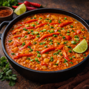 R�d Karrysauce 500 gr. <br />L� Chef by MrBeef