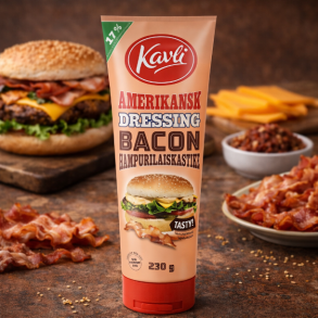 Amerikansk 230 gr. <br />Bacon Dressing