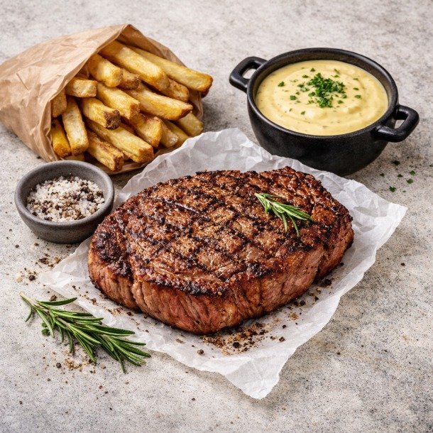 Ribeye & Bearnaise Menu 