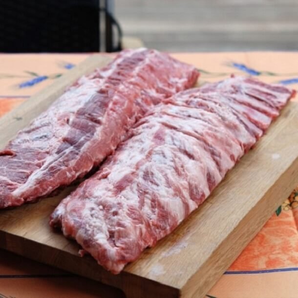 Spareribs 8-12 kg <br />Spansk Svinekd
