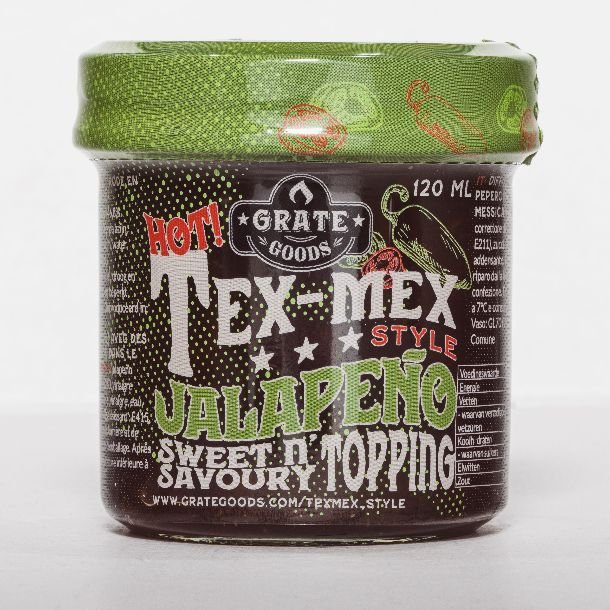 Tex Mex Jalapeo Topping<br />Grate Goods 120 ml