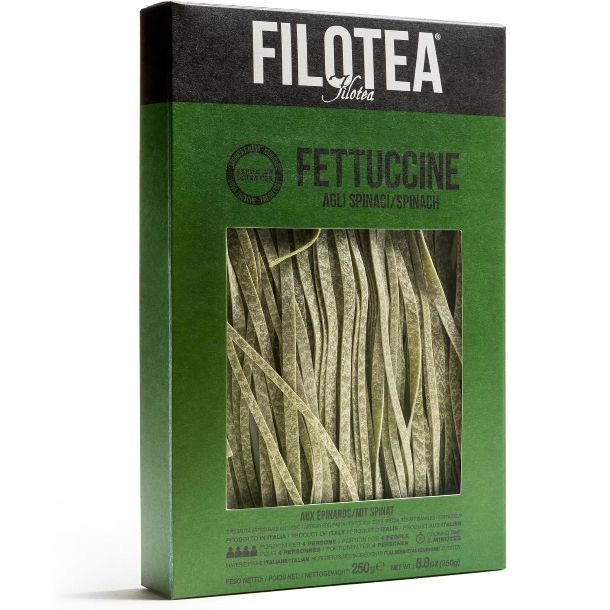 Fettuccine Spinat 250 gr. <br />Filotea Pasta