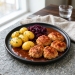 Frikadeller m/sauce 