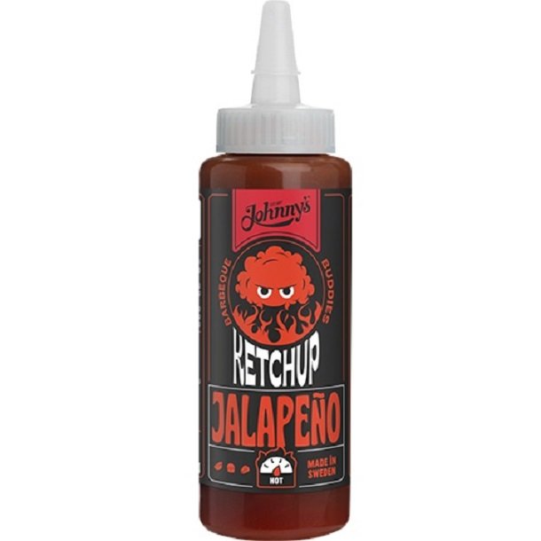 Johnny's Buddies 285 gr. <br />Jalapeo Ketchup