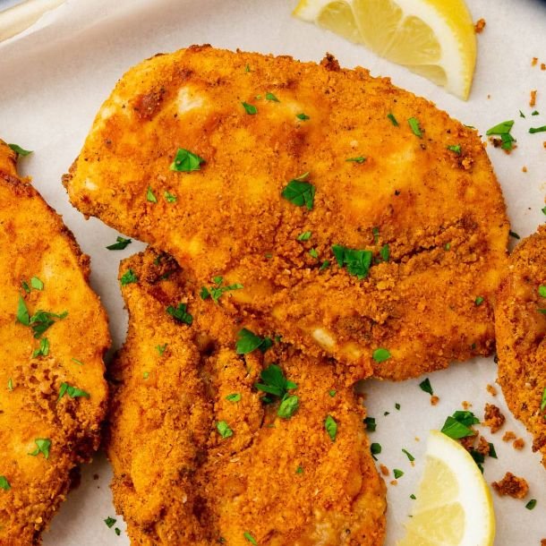 Spicy Brystfilet 1 kg <br />Din Kylling
