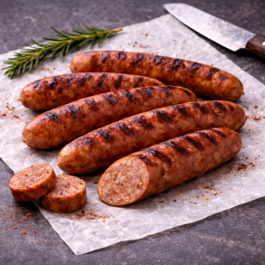 Ringk�bing Griller 4 stk. <br />Charcuteri MrBeef K�l