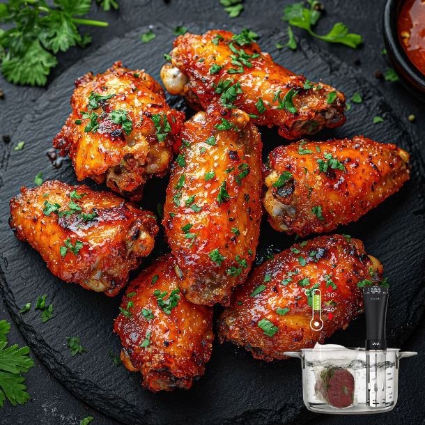 Chicken BBQ Wings <br />Heat & Eat MrBeef