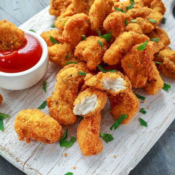 Premium Nuggets 1 kg <br />Din Kylling