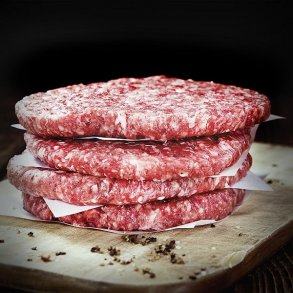 Wagyu Burger 4 stk. - Tajima Wagyu 20-25%
