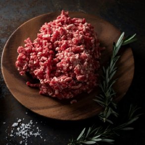 Hakket Oksek�d 500 gr. <br />Black Angus 15-18%