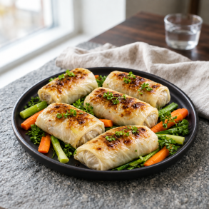 Hvidk�lsdolmer 4 stk <br />Umami by MrBeef