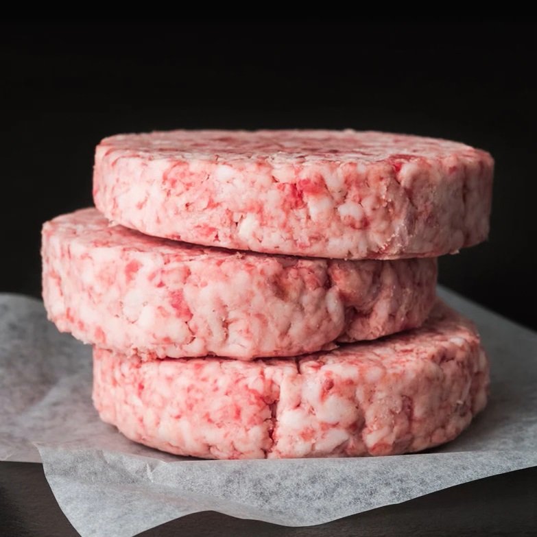 Japansk Burger 2 stk. <br />A5 Wagyu MBS 8-12