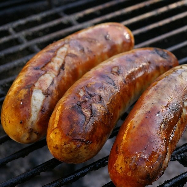 Karry Griller 4 stk. <br />Charcuteri MrBeef
