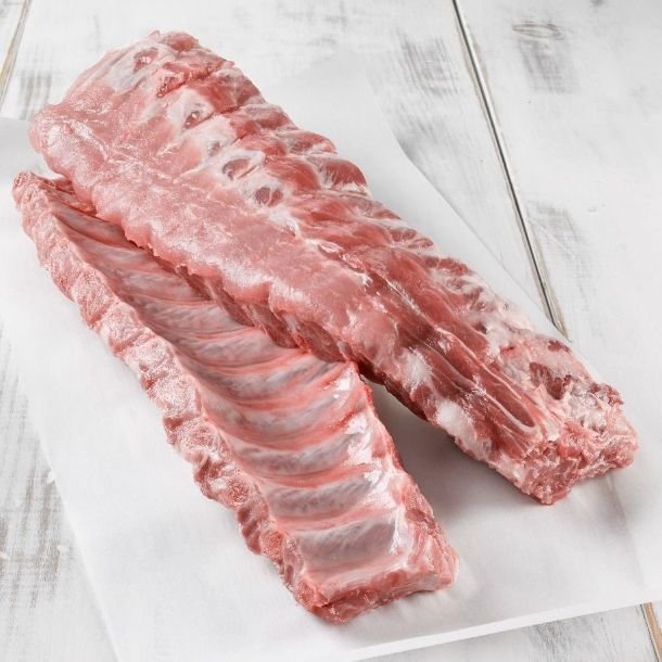 Spareribs 10,5 kg <br />Spansk Svinekd